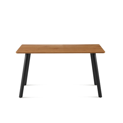 Elegant Metal-Framed Dining Table