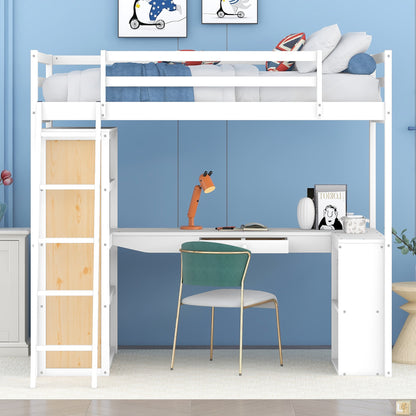 Galactic Twin Loft Bed