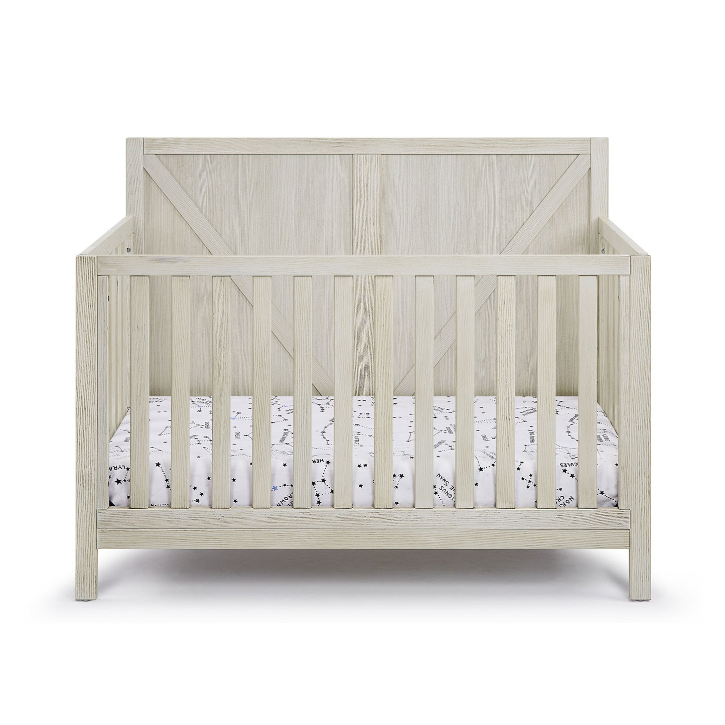 Barnside 4-in-1 Convertible Crib - Grey