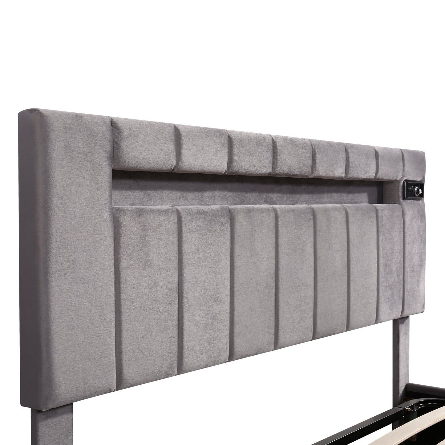 Luxury Dream Bed - Queen Size with LED light, Bluetooth Player and USB Charging