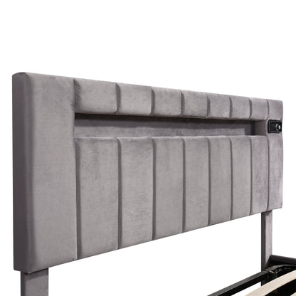 Luxury Dream Bed - Queen Size with LED light, Bluetooth Player and USB Charging