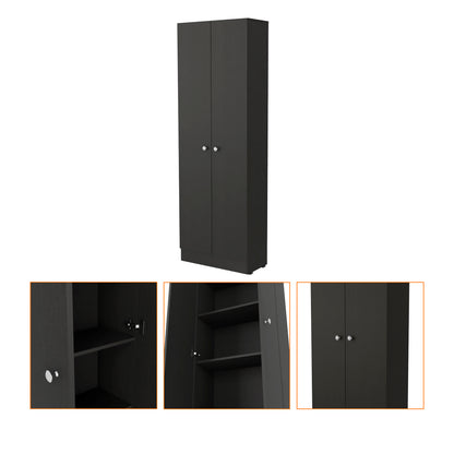 Greyson Tall Storage Cabinet - Black