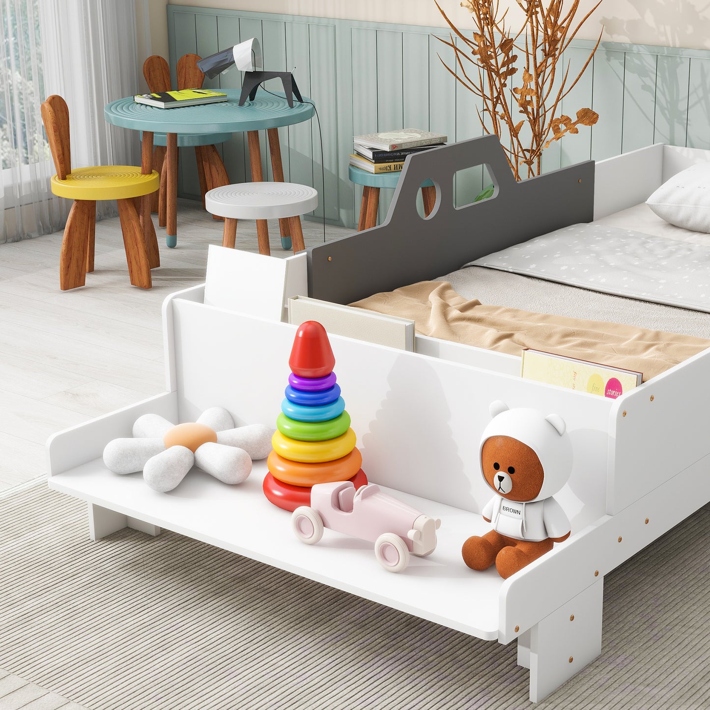DreamRide Twin Bed with Cloud Bench