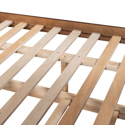 Walnut Dreamland Bunk Bed with Twin Trundle