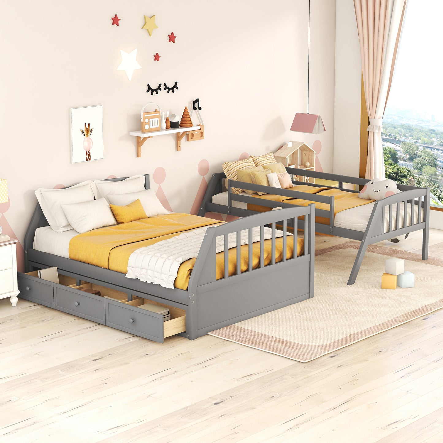 Envision Bunk Bed -Twin-Over-Full Size