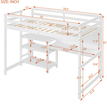 The Achiever Loft Bed - Twin