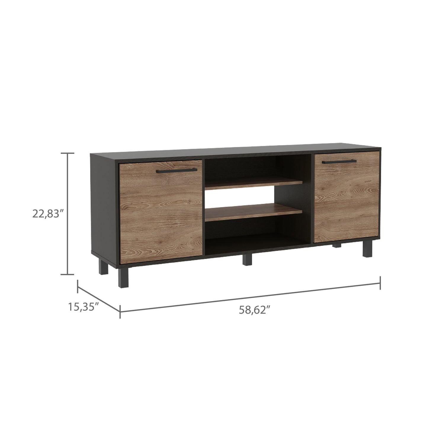 Elegant Espresso TV Console