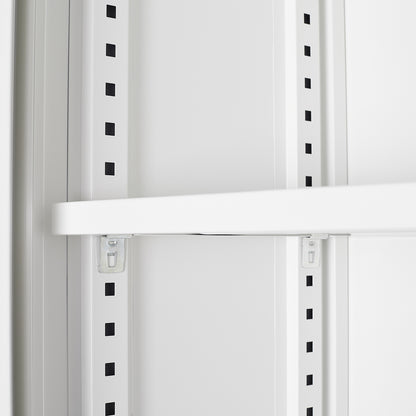 Secure Guard Storage Metal Cabinet - White