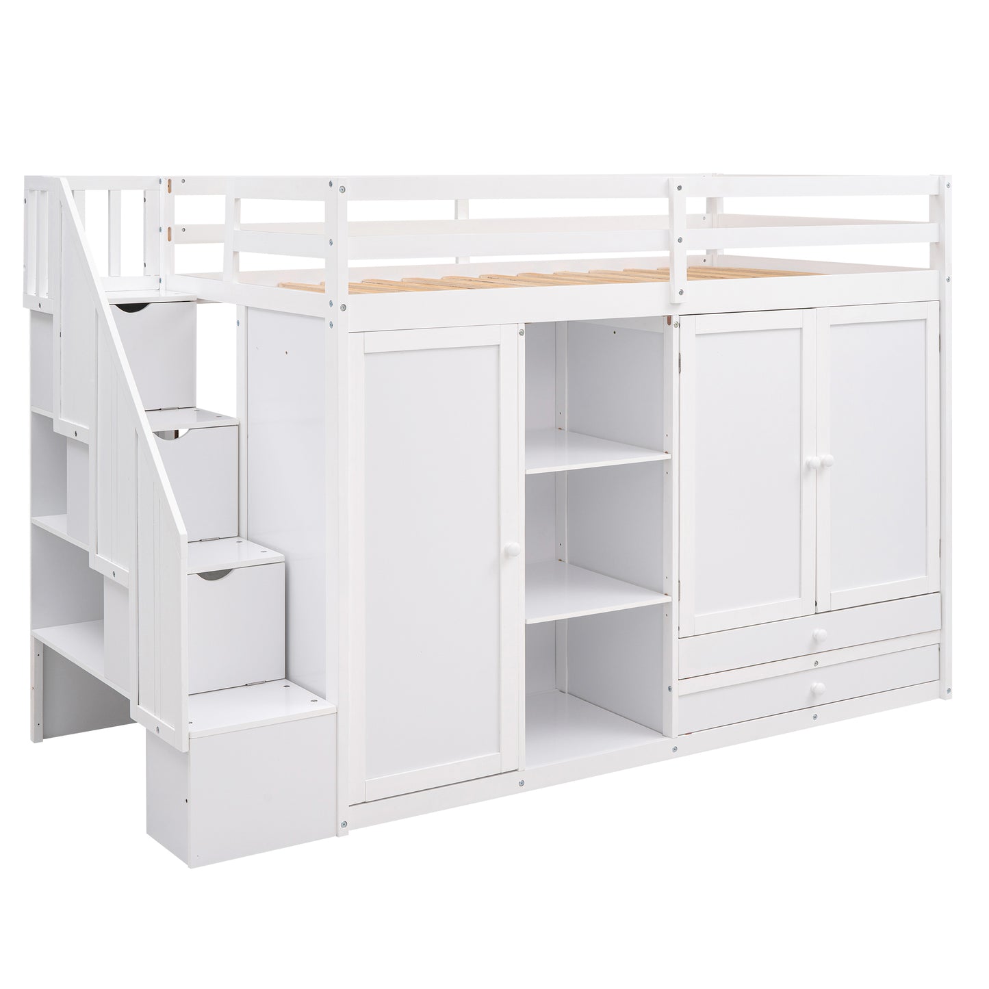 Lofty Haven: The Ultimate Storage Bed
