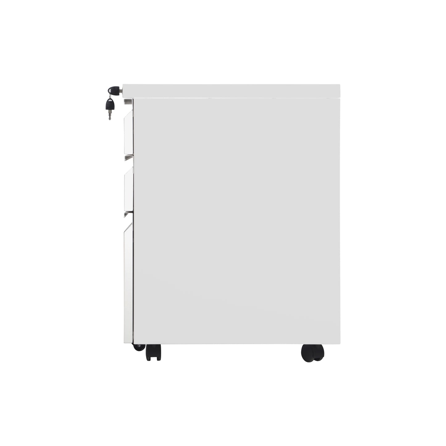 Steel 3 Drawer File Cabinet with Lock
