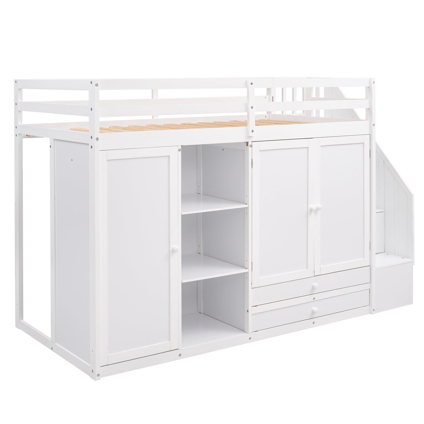 Lofty Haven: The Ultimate Storage Bed
