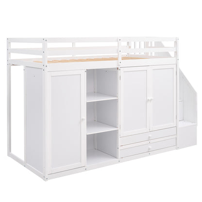 Lofty Haven: The Ultimate Storage Bed