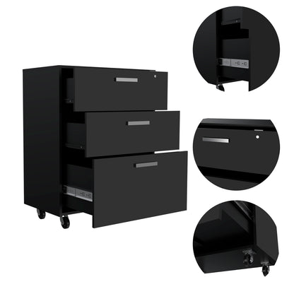 Elite Storage Cabinet - Black