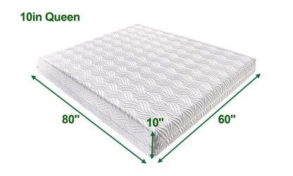 Bliss Memory Foam 10" Mattress - Queen