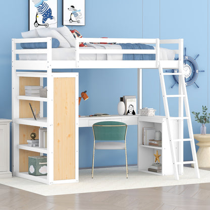 Galactic Twin Loft Bed
