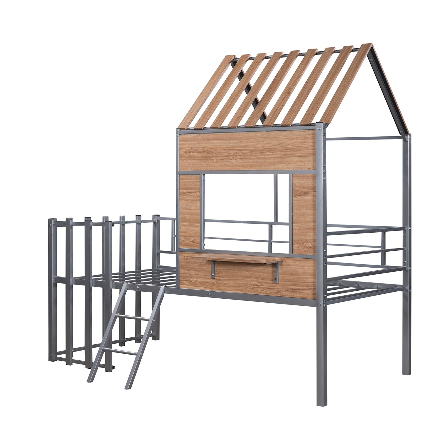 Silver Sky Loft Bed