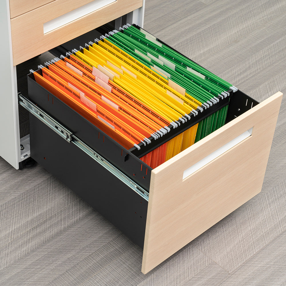 Compact 3 Drawer Mobile File Cabinet - Chery