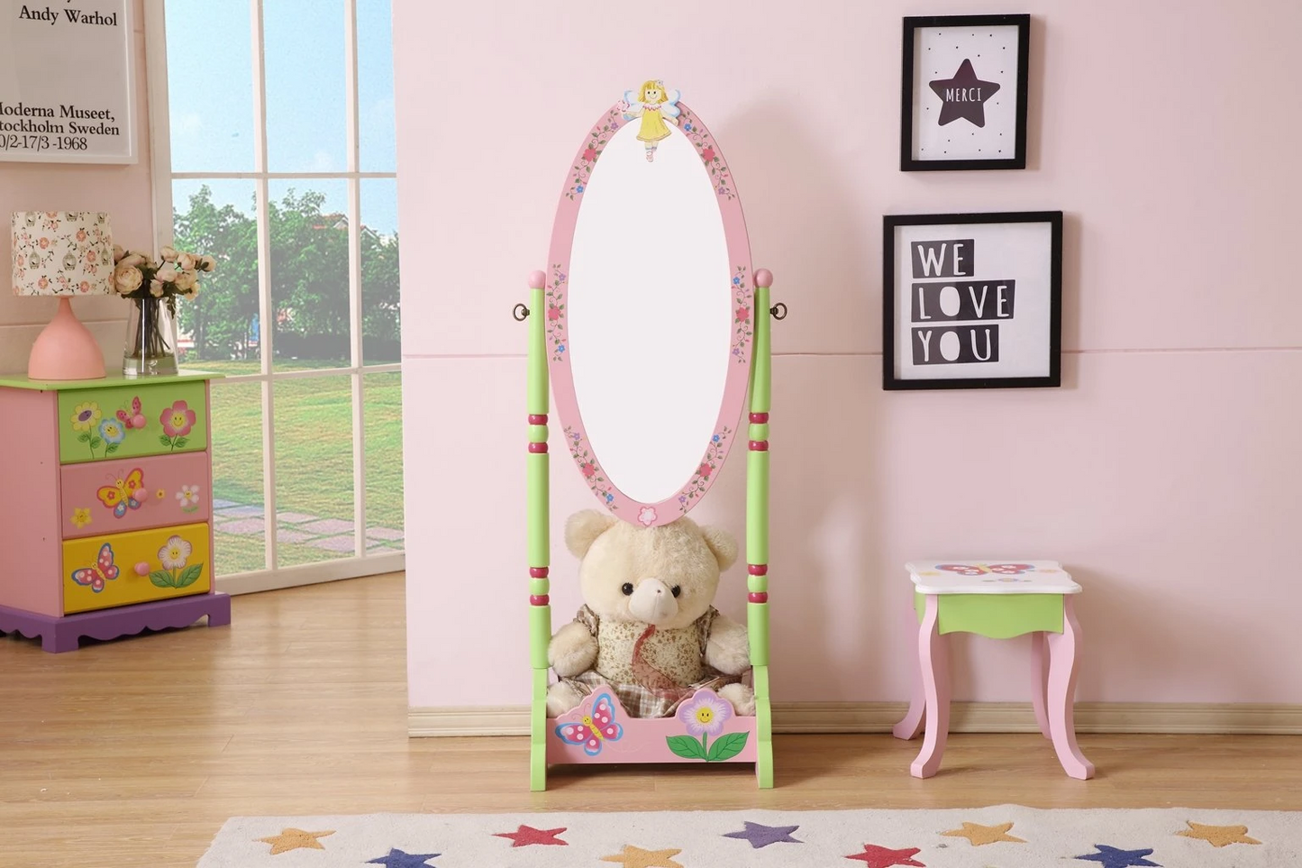 Fairyland Kids Standing Mirror