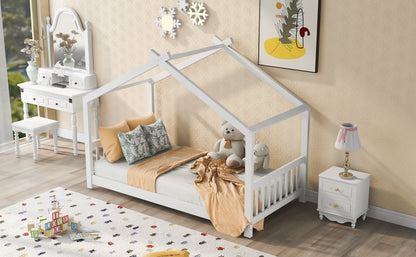 Dream Haven Twin House Bed