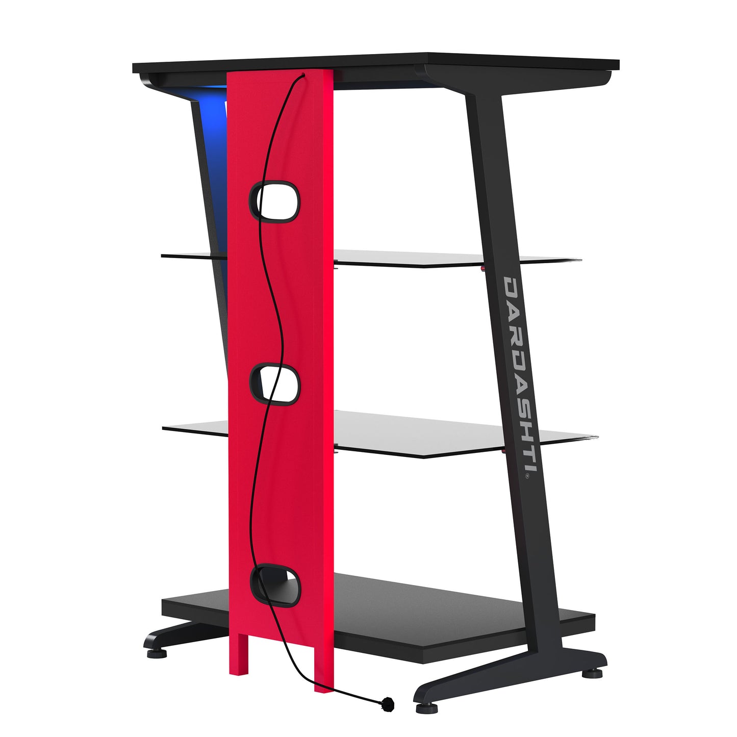 Azure Gaming Shelve - Red