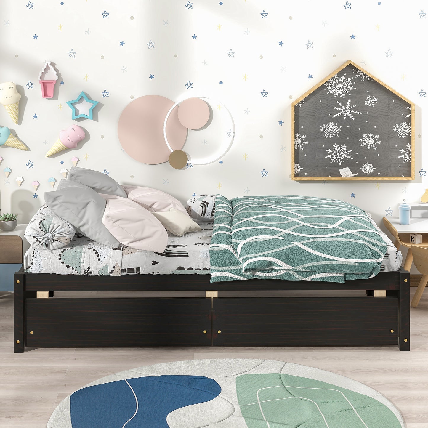 Espresso Dream Twin Bed