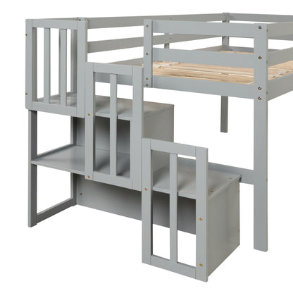 Stairway to Serenity Loft Bed