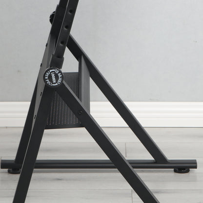 Adjustable tempered glass drafting printing table with chair