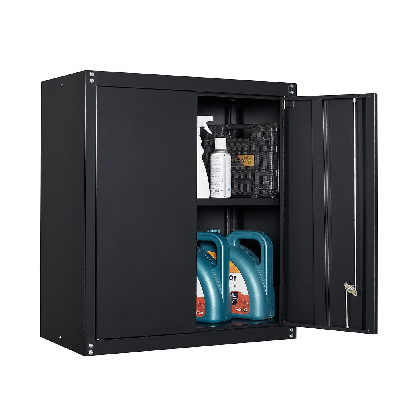 Wall Storage Cabinet with Lock