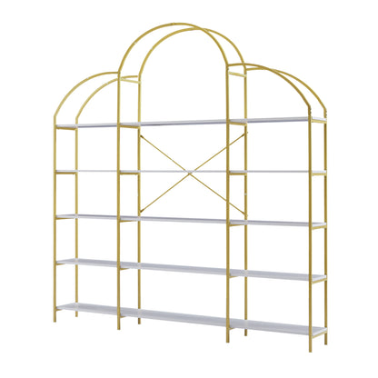 Golden Round 5-Tier Office Bookcase