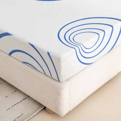 Bamboo Charcoal Infused Gel Memory Foam  8" Mattress - Queen