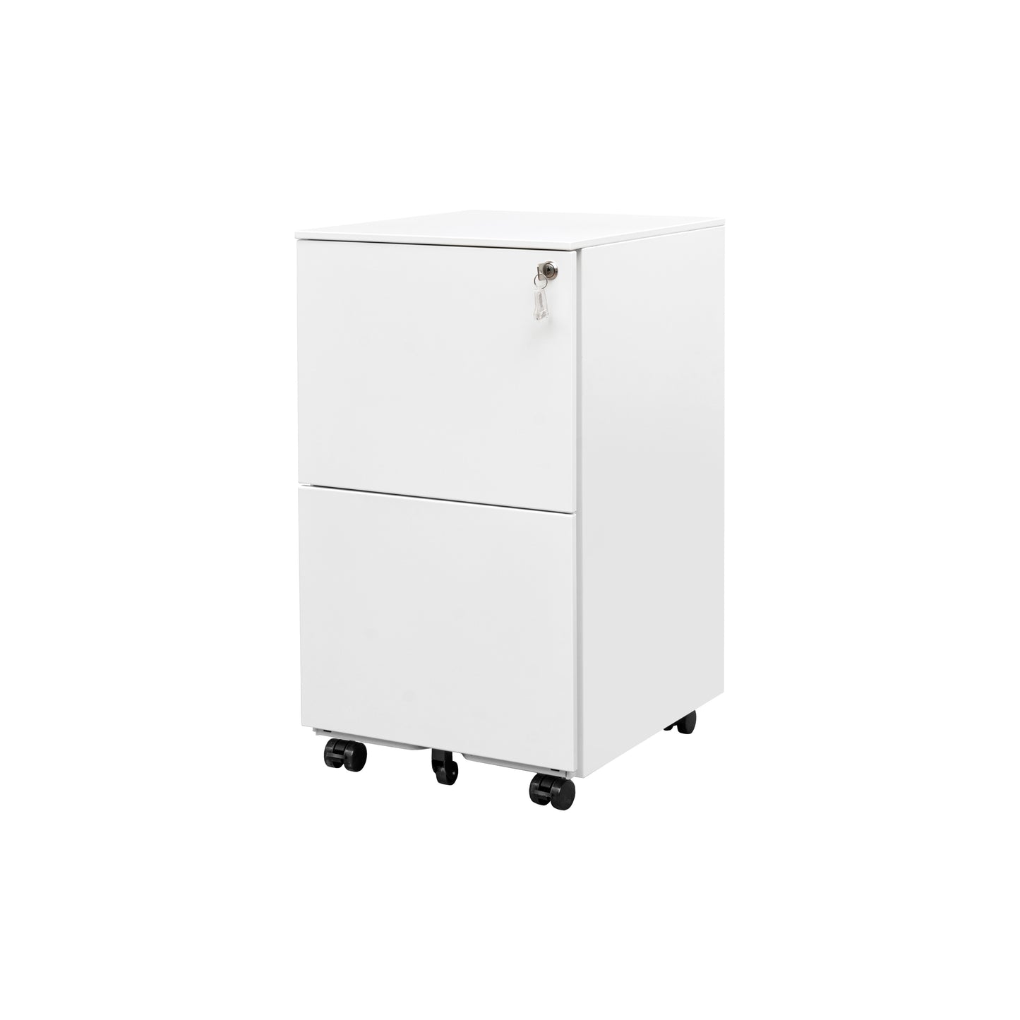 Secure File Cabinet - White