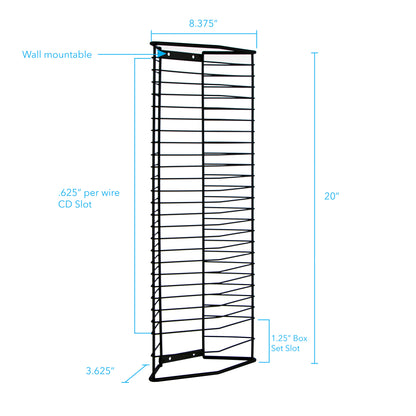 Obsidian 35 CD Tower