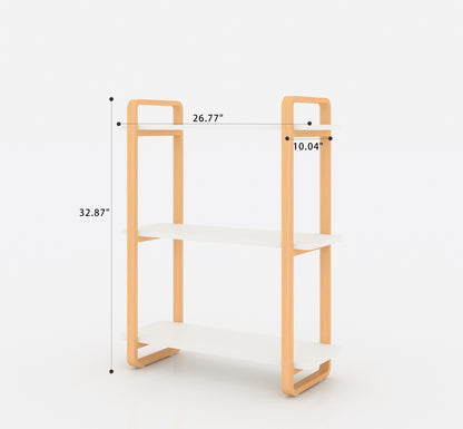 Solid Wooden Cascade Bookshelf