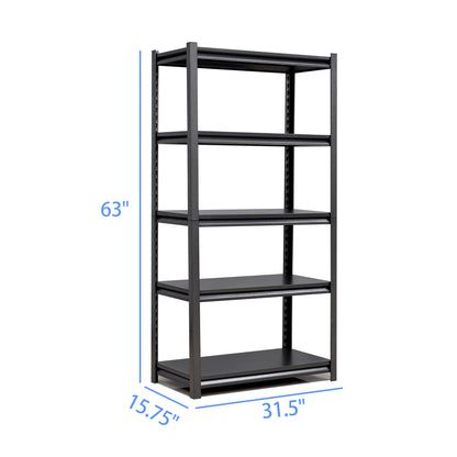 Adjustable Metal Shelving Storage Solution