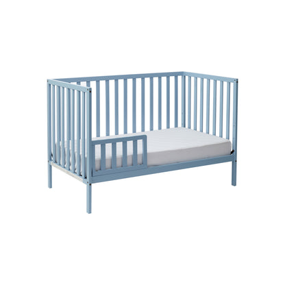 Palmer 3-in-1 Convertible Island Crib - White - Blue
