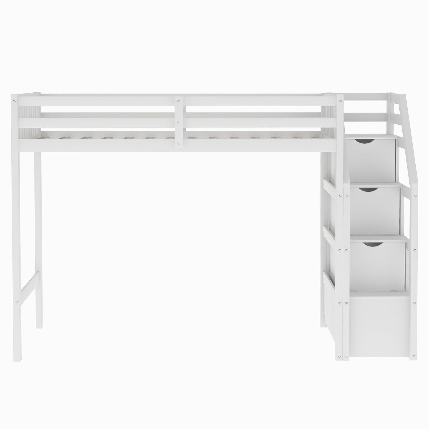 Snowy Steps Loft Bed