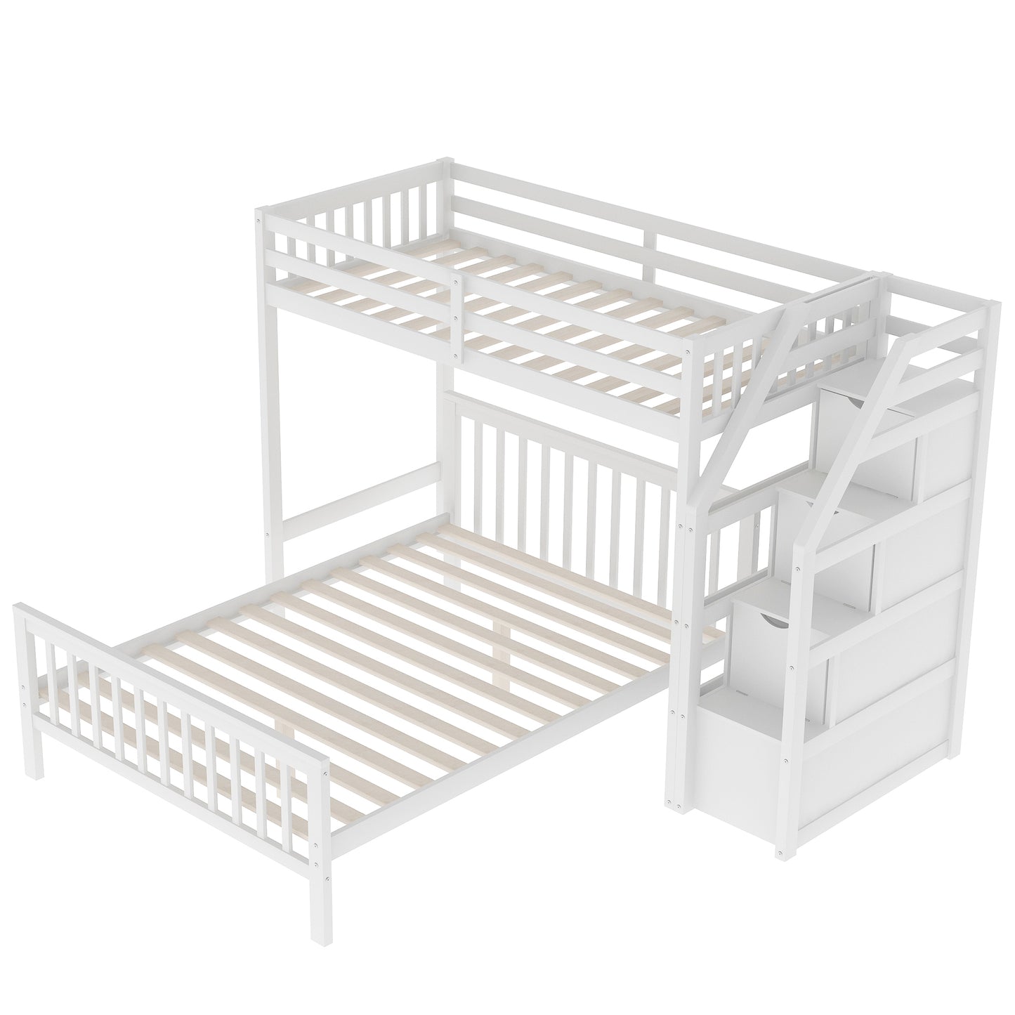 Snowy Steps Loft Bed