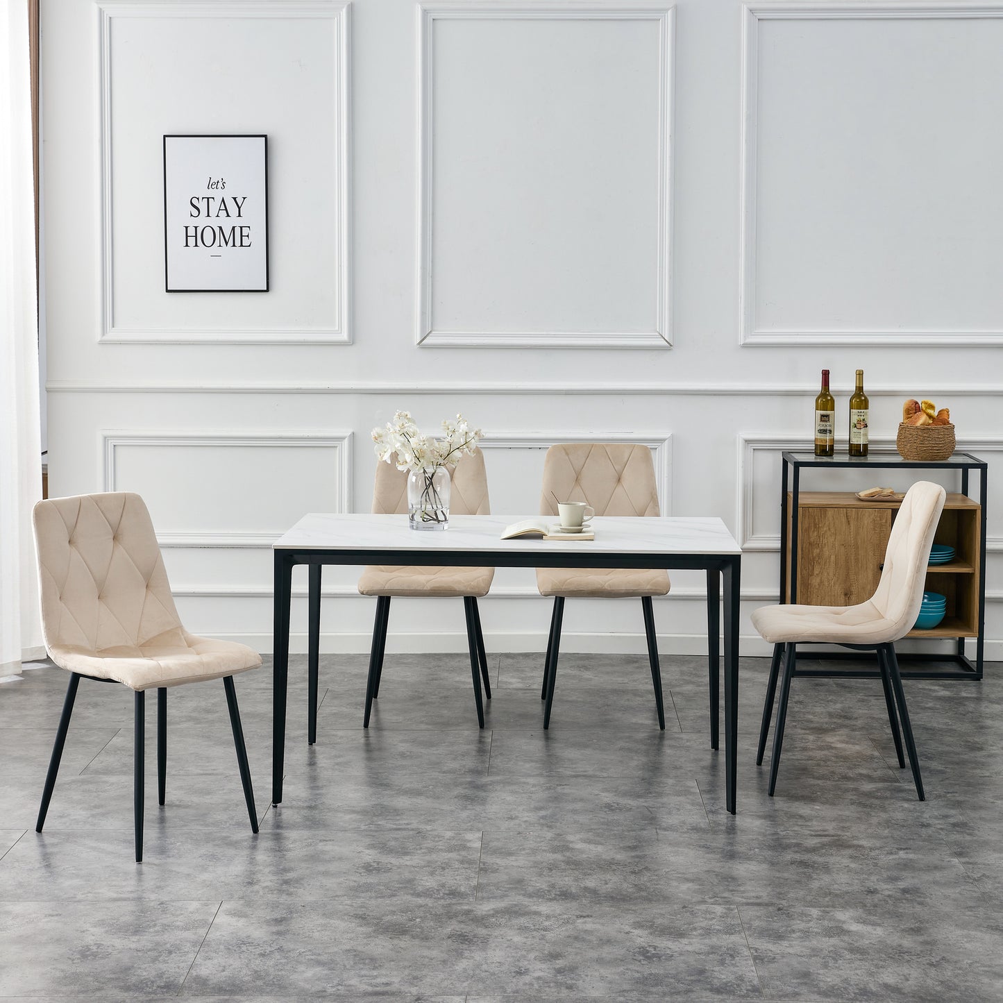 Elegant Comfort Dining Chair Set