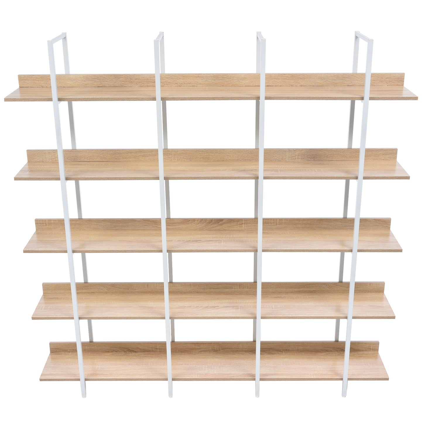 Vintage Industrial Style Shelf - Oak