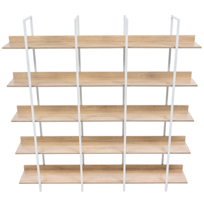 Vintage Industrial Style Shelf - Oak