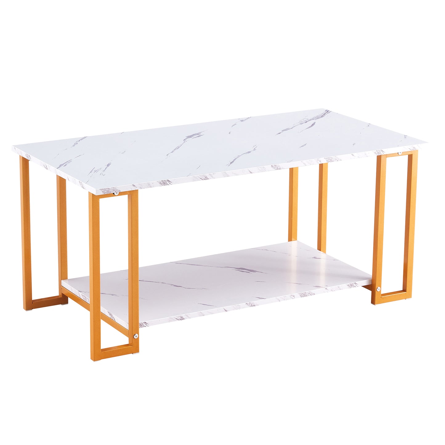 Luxor Gold Marble Coffee Table