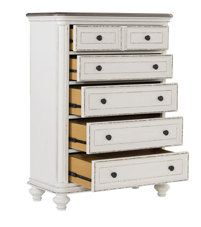 Elegant Heritage Chest of Drawers