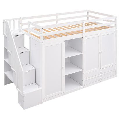 Lofty Haven: The Ultimate Storage Bed