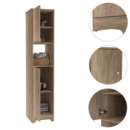 Iris Linen Cabinet  - Light Oak