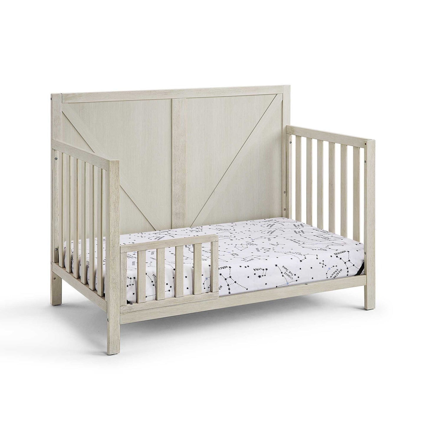 Barnside 4-in-1 Convertible Crib - Grey