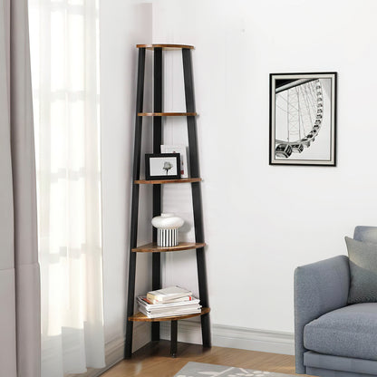 Corner Craft Industrial Wood Shelf