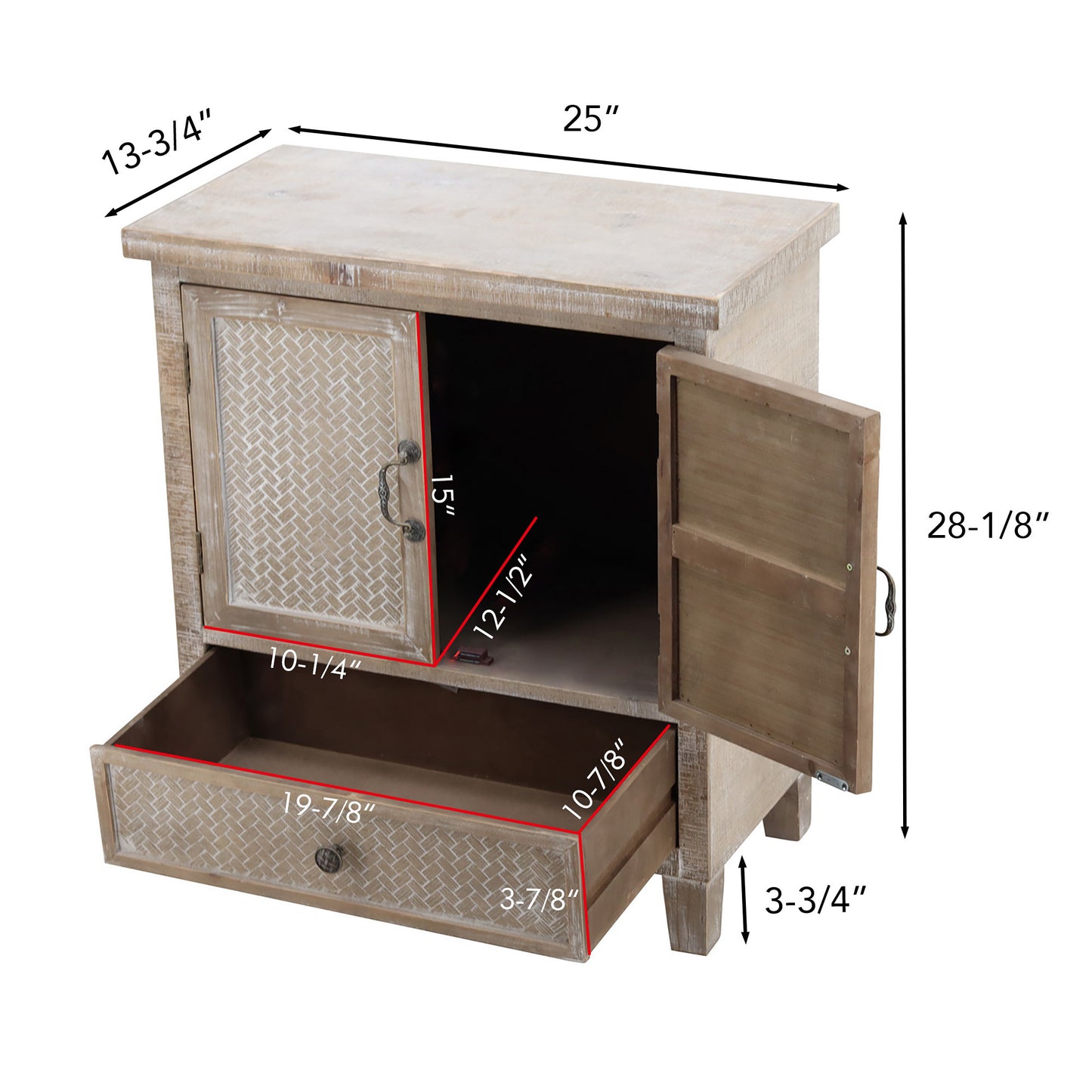 Vintage Charm Cabinet