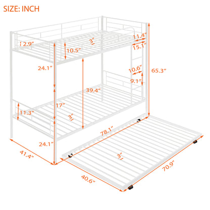 Dreamscape Twin Trundle Bunk Bed
