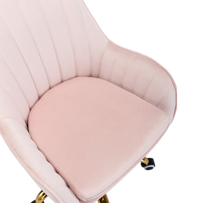 Glamourous Pink Velvet Chair
