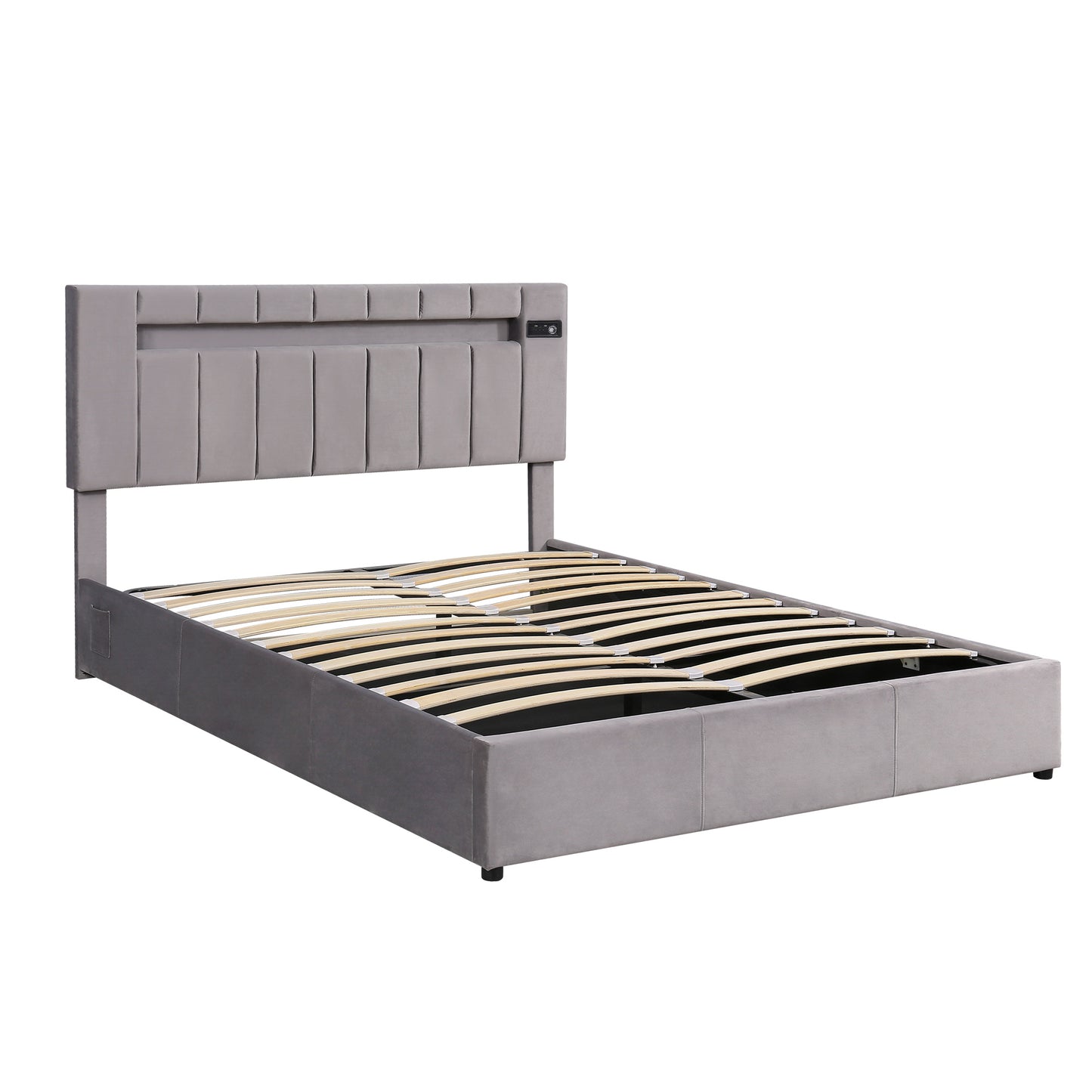 Luxury Dream Bed - Queen Size with LED light, Bluetooth Player and USB Charging